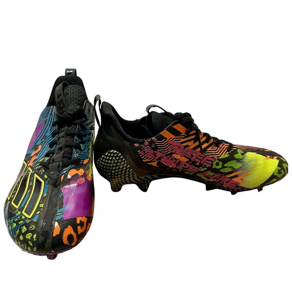Adizero 12.0 Mismatch Adidas Soccer Cleats Men's Size 9 IG9569 Excellent